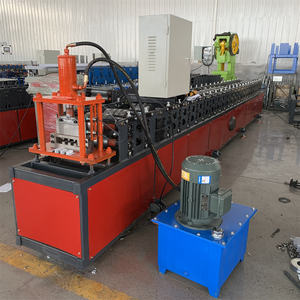 High Output Sheet Colored <b>Plate</b> with CE Certificate Steel Gusset Panel Roll Forming Machine - Product Image 2