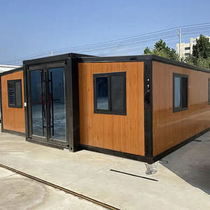 Remolque de Casa contenedor expandible prefabricado de dos dormitorios para uso en exteriores, casa móvil de paquete plano de 40 pies al por mayor - Product Image 1