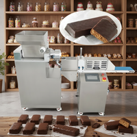 Machine automatique de fabrication de barres protéinées/énergétiques/de fruits/pralines à écran tactile électrique - Extrudeuse de snacks à haute efficacité