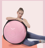Yoga Balance Trainer Hémisphère Ball Gym Équipement D'exercice D'intérieur Pilates Fitness Demi Yoga Balles 58cm