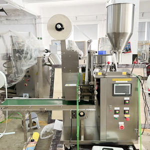 Machine d'emballage verticale automatique SPK-11 pour sachets de café et de thé, avec étiquetage à fil et emballage de sachets en papier, pour l'encollage de films alimentaires - Vente directe usine - Product Image 5