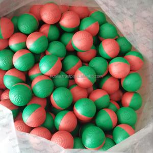 Suministro de fábrica Bolas rellenas de polvo personalizadas Powderball Paintball para defensa del hogar no letal - Product Image 1