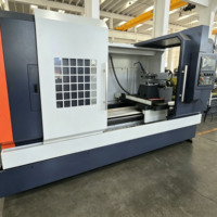 Torno CNC de Alta Precisión CK61125 con Sistema GSK/Fanuc, Torno Horizontal de Alta Resistencia para Mecanizado de Ejes Grandes