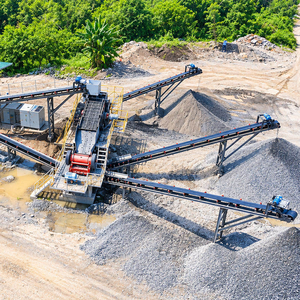 Usine de concassage de roche stationnaire 100 TPH, ligne complète de concassage de pierre clé en main avec guide d'installation par des experts - Product Image 1