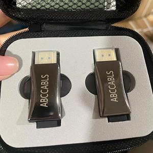 Mini Transceptor Óptico LC Dual-Core 4K para <span class=keywords><strong>HDMI</strong></span> 2.0, Extensor de Vídeo de Alta Definição, Conectores de Adaptador de Fibra Óptica - Product Image 6