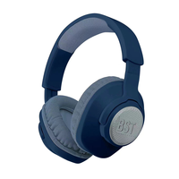 Casque sans fil Sibyl Pink, écouteurs stéréo pliables, super basses, 150 mAh, micro pour ordinateur portable, PC, TV, casque filaire rose