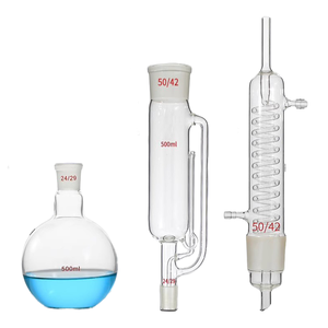 Extrator <span class=keywords><strong>Soxhlet</strong></span> de Vidro com Parede Grossa de 60-5000ml/Extrator de Gordura com Condensador, Frasco - Product Image 5