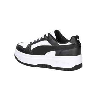 Zapatillas Deportivas para Niña <span class=keywords><strong>Puma</strong></span>, Blancas y Negras, con <span class=keywords><strong>Plataforma</strong></span> Gruesa - Product Image 3