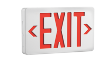 America Canada Standard LED EXIT SALIDA Schild Licht ROT/GRÜN Mit kunden spezifischem CE-zugelassenem Notausgang schild