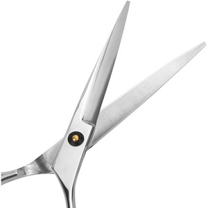 Ciseaux à cheveux Gy7 de 6,0 pouces, vis dorée, pour droitiers, ciseaux de salon de beauté, lame en acier inoxydable pour la coiffure - Product Image 2