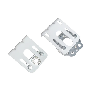 Precio competitivo nostálgico, barras de cortina en forma de U, accesorios de pista, soporte de persianas enrollables de Metal blanco - Product Image 4