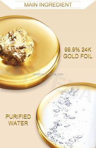 Private Label 99.99% Gold Foil Face Skin Care Bottle 20ml 24k Gold Serum for Men and Women - Product Image 4