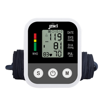 Tensiomètre médical Jziki 869 BP, moniteur de pression artérielle pulsatoire, tensiomètre automatique pour le bras supérieur, tensiomètre numérique