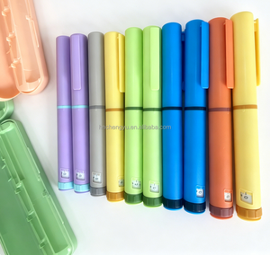 Matte Plastic Refillable Dosing <b>Pen</b> Set with 0-60IU Scale, Tight Seal, 3ml Vial and Independent Gift <b>Box</b> Packaging - Product Image 3