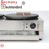 Machine à crêpe électrique professionnel, double plaques pour faire des crêpe et des crêpes à vendre, livraison gratuite