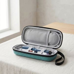 Paquete de Gel Frío/Caliente Reutilizable y Flexible de 18*7cm 90g, Mini Paquete de Hielo en Gel para Diabéticos, Estuche Refrigerante para Insulina - Product Image 5