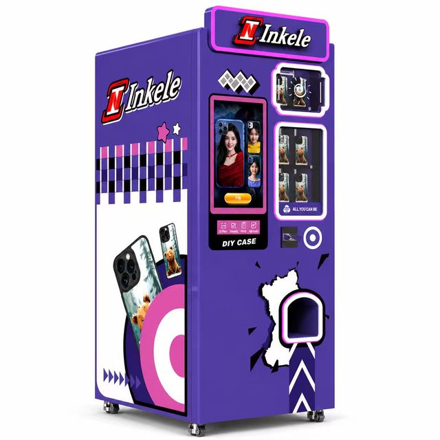 Touch Screen Phone Case Printing Vending Machine DIY Sublimation Custom Cover Printer 1 Year Warranty for Retail Kiosk Operation