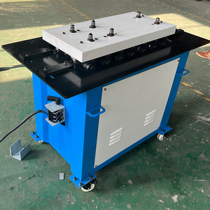 Macchina Compatta per la Formatura di Serrature Pittsburgh da 0,4-1,0 mm per l'Assemblaggio di Condotte Quadrate di Ventilazione in Lamiera da 1000 mm - Product Image 1