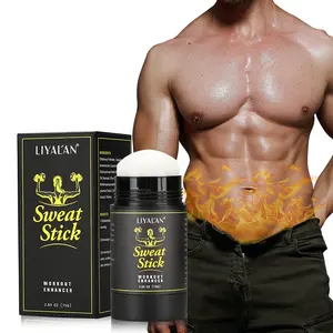 OEM Private Label Fat Burning Hot Cream Weight Lose Waist Slimming Body Sweat Gel Stick