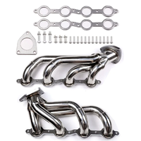 Collecteurs d'échappement en acier inoxydable Target avec EGR, tuyau de remplacement pour GMC Yukon 4.8L 5.3L 00-01 et Sierra 1500 2500 99-01