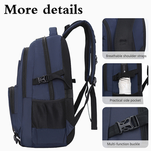 Zaino HAIBOWY antifurto borsa a tracolla da uomo impermeabile per Computer portatile borse da scuola zaino - Product Image 4