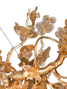 Đèn Chùm Trần Hình Hoa Đèn <span class=keywords><strong>Led</strong></span> Hiện Đại Đèn Trần Trong Nhà Trang Trí Hình Cành Cây Sáng Tạo Cho Nhà Hàng Gia Đình - Product Image 4