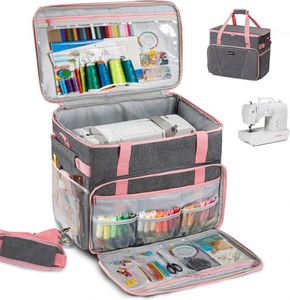 Free sample Multipurpose <b>Sewing</b> Machine Tote Storage Bag with Several Storage Pockets for Portable Carrying <b>Case</b> - Product Image 1