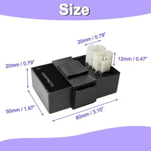 Boîtier <span class=keywords><strong>CDI</strong></span> DC 6 broches le plus vendu en usine pour <span class=keywords><strong>scooter</strong></span>, cyclomoteur, Taotao, VTT, quad, kart, moto <span class=keywords><strong>4</strong></span> <span class=keywords><strong>temps</strong></span> 50cc, 125cc, 150cc (DC-GY6) - Product Image 5