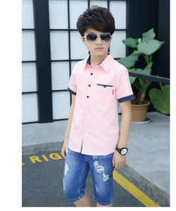 Vente en gros de vêtements pour enfants, nouveaux modèles, ensembles de vêtements, polos pour enfants, jeans pour garçons imprimés sur mesure, pas cher - Product Image 4