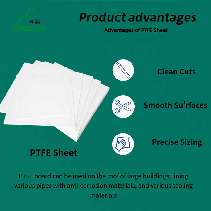 PTFE sheets wholesale custom drawings CNC processing various industries