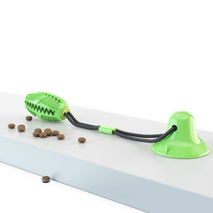 Jouets interactifs pour chien en TPR avec ventouse, pour l'agilité et l'entraînement, distributeur de nourriture, balle à mâcher écologique, brosse à dents pour animaux, corde à tirer - Product Image 5