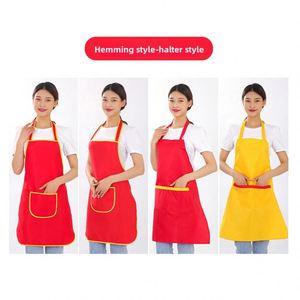 Custom Logo <b>Kitchen</b> <b>Apron</b> with Pockets Waterproof Polyester Cooking Bib Chef <b>Aprons</b> for Men Women Unisex Use - Product Image 5