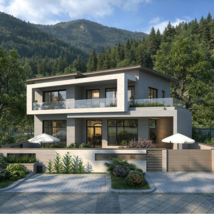 Casa Prefabricada Tradicional de Acero Ligero BST China, Componentes de Estructura Amueblados, 3-<span class=keywords><strong>4</strong></span> Dormitorios, Certificación ISO/CPR, Vida Útil de 70 Años - Product Image 2