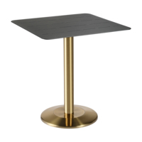 Table basse miroir antique avec design moderne en acier inoxydable de haute qualité pour salle à manger, salon, hôtel ou restaurant