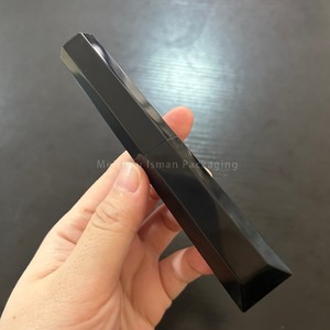 ISMAN - Tubo de Rímel de Lujo de 12 ml con Forma de Diamante, Envase de Plástico Negro Brillante para <span class=keywords><strong>Pestañas</strong></span>, Logotipo Personalizado, Venta al por Mayor - Product Image 5