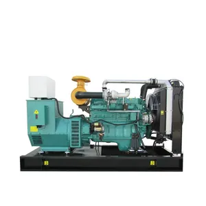 Open Type Radiator Gas Marine Diesel Genset Prijs Bedieningspaneel 300kva 40kva 200kva 1000kva 30kw 250kw Gebruikte Generator