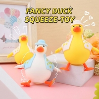 Jouet anti-stress en forme de canard mignon à rebond lent, souple et compressible, jouet créatif de décompression, vente en gros