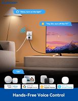 ELEGRP US Vente en gros Prise intelligente mini certifiée Tuya Matter Wi-Fi compatible Apple Home, Alexa, Google Home