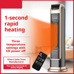 <span class=keywords><strong>Radiateur</strong></span> soufflant <span class=keywords><strong>électrique</strong></span> PTC USB sur batterie, autoportant, télécommandé, 2000W, <span class=keywords><strong>petit</strong></span> climatiseur pour - Product Image 2