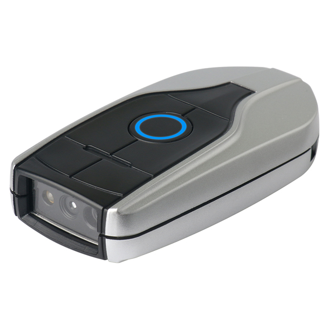 Wireless Portable Cordless QR Code Barcode Scanner CMOS High Resolution 2.4G&BT COM USB in Stock