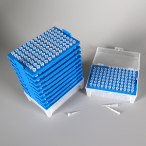 Yongyue Medical 10ul Pipette Tips <b>Stacked</b> <b>Box</b> Disposable PP Material For Lab Use - Product Image 2