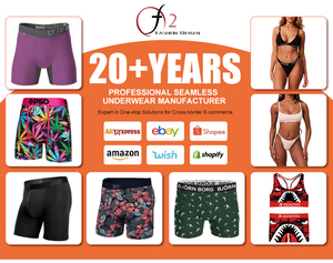 Custom Made Men's Front Open Pouch Plaid Stripes Underwear Loose Cotton Shorts Briefs Men Short for Men - Product Image 5