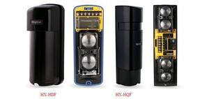 HX-100HQF <span class=keywords><strong>Quad</strong></span> Beams Wired Sensor infravermelho ativo do feixe, suporta 100 metros - Product Image 5