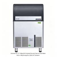 Máquina de Hielo en Cubos Comercial Scotsman, Acero Inoxidable 304/201, Gran Capacidad 600KG, Motor de Marca Reconocida, Bomba PLC, Compresor Bristol