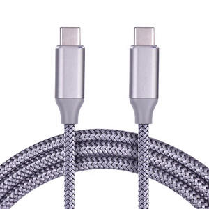De alta velocidad trenzado de banco de potencia 1 <span class=keywords><strong>M</strong></span> 20 <span class=keywords><strong>V</strong></span>/5A los datos de tipo <span class=keywords><strong>C</strong></span> Usb 3,1 Cable - Product Image 6