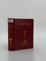 Biblia NIV (Nueva Traducción Viviente) Encuadernada Cosida con Tapa Dura Estampada en Caliente, Papel Offset, Impresión Digital