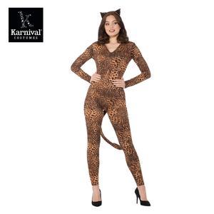 <span class=keywords><strong>Disfraz</strong></span> <span class=keywords><strong>de</strong></span> fiesta <span class=keywords><strong>de</strong></span> Carnaval <span class=keywords><strong>de</strong></span> Halloween <span class=keywords><strong>de</strong></span> gato <span class=keywords><strong>Leopardo</strong></span> <span class=keywords><strong>de</strong></span> nieve Sexy para mujer, mono inspirado en TV y películas con diadema para la oreja - Product Image 2