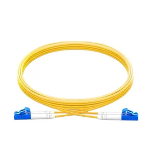 Cabo de remendo de fibra óptica sc lc fc st, cabo de ligação sm 9/125 sx g657a1