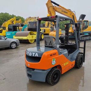FD30 3.5 Toyota Ton Diesel <b>Internal</b> Combustion Forklift 3-6m Lifting Height 2024 Model Used 4x4 <b>Drive</b> 1 Year Warranty - Product Image 3
