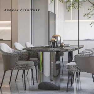 Mobilier gorman <span class=keywords><strong>Angie</strong></span> Chaise de salle à manger Chaise Morden Chaises de salle à manger en gros Meubles de maison Design Pieds en métal Nouveau style - Product Image 6